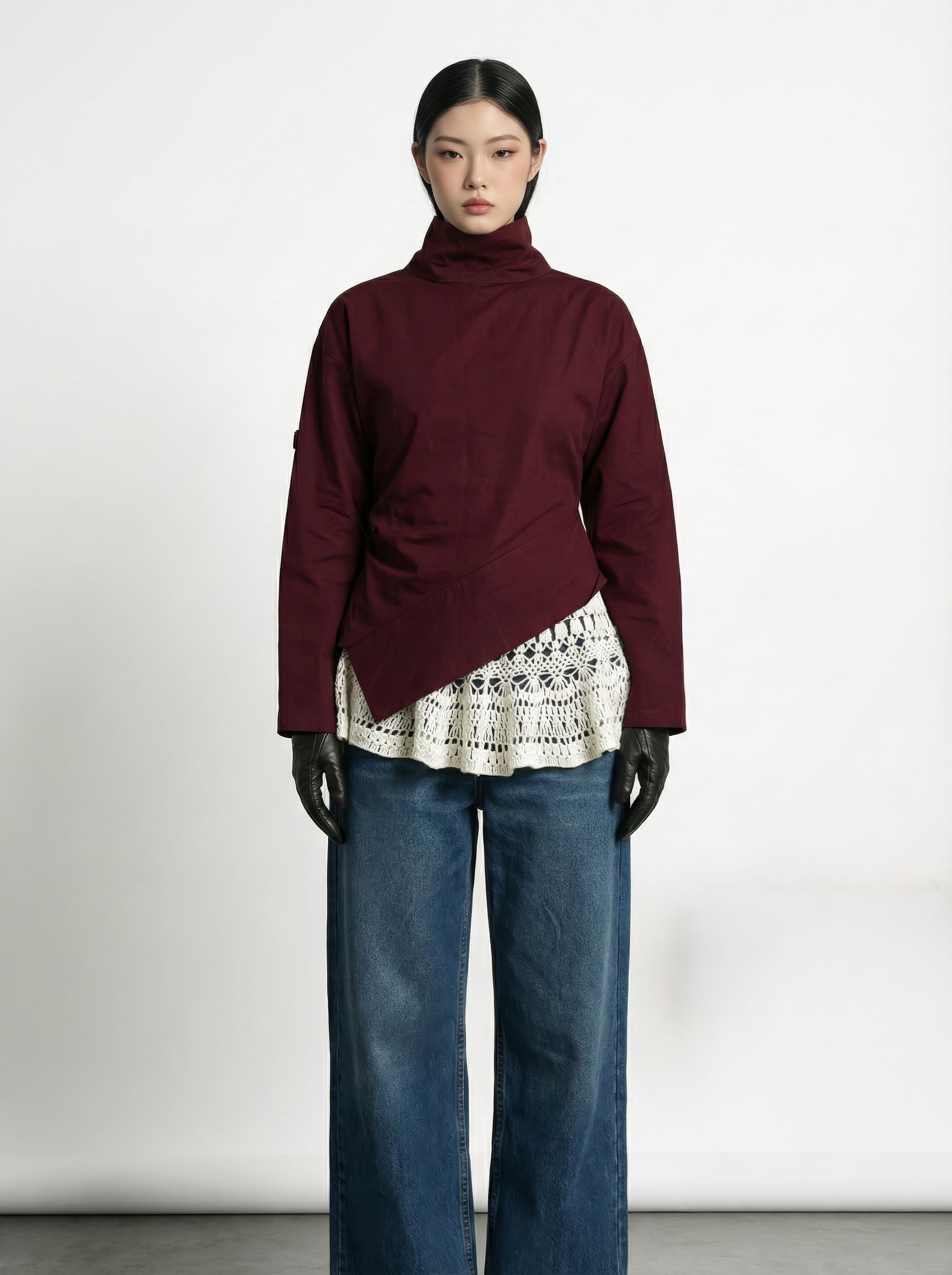 Çok Amaçlı Dantel Yaka