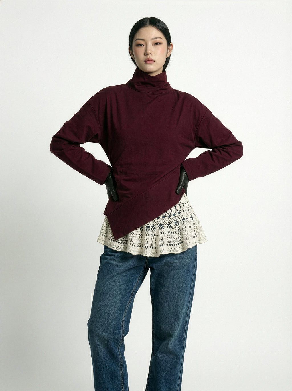 Çok Amaçlı Dantel Yaka