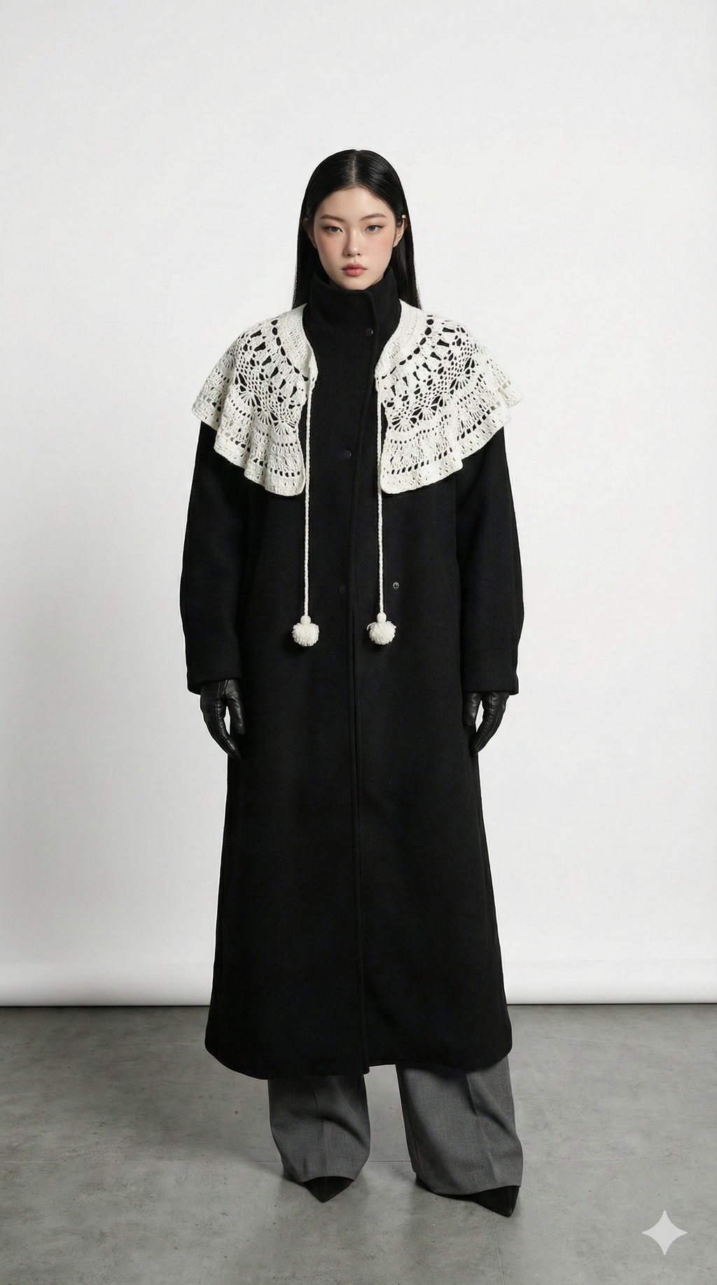 Çok Amaçlı Dantel Yaka