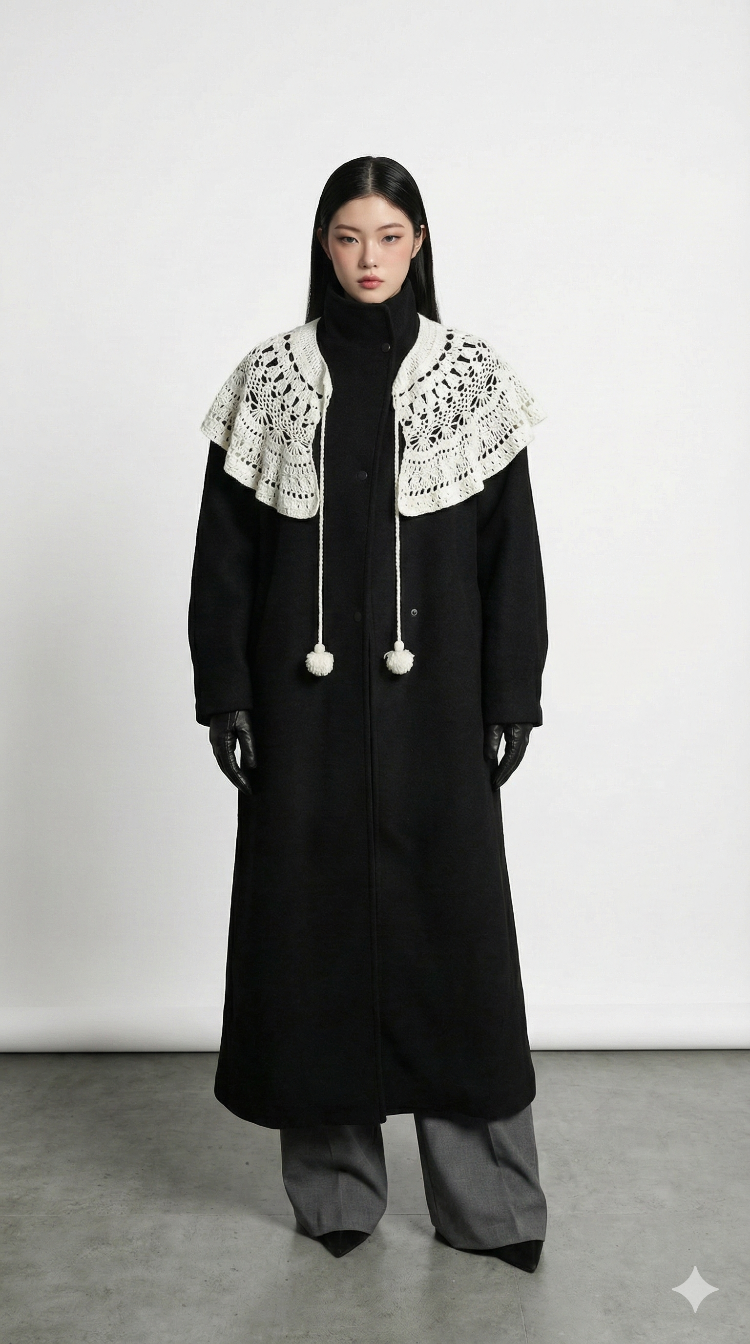 Çok Amaçlı Dantel Yaka